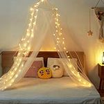 Twinkle Star Bed Canopy with 100 LE