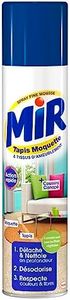 Mir Tapis Moquette – Nettoyant Tapis et Moquettes – Spray Mousse (600 ml) – Détache Nettoie Désodorise