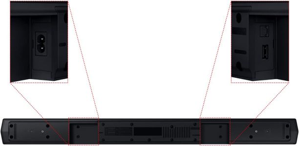 Samsung 2.1ch 300W Soundbar – Wireless Bluetooth Audio