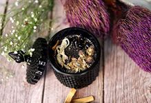 The Healing Store Protection Intention Candle | Soy Wax | 200 GMS | with Rare Herbs, Crystals & Essential Oils for Positive Energy and Spiritual Protection