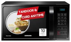 Samsung 28 L, Convection Microwave Oven with Curd Making(MC28A5013AK/TL, Black, ceramic enamel cavity, 10 Yr warranty)