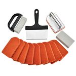 Griddle Cleaning Kit for Blackstone 15 Pieces - Heavy Duty Grill Cleaner Kit with Grill Stone, Griddle Scraper, & Griddle Brush with Stainless Steel Handle Easy to Use Flat Top Cleaning Kit