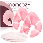 Momcozy Breast Therapy Packs, Hot and Cold Breast Pads with 2 Soft Covers, Breastfeeding Essentials for Relieve Clogged Ducts, Nipple Pain, Improve Milk Flow, Engorgement, 2 Pack