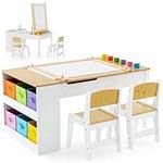 HONEY JOY Kids Table and Chairs Set