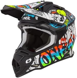 O'Neal 2SRS Helmet Adult Rancid Black/White X-Small