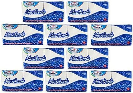 10 Confezioni Maury's Maxi Scorta Tovaglioli Confezione Risparmio Per Ogni Occasione (Classico 2300 pz)