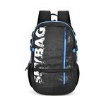 Skybags Polyester Printed Strider Nxt 01 Laptop Backpack (H) Black