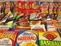 100 Vintage Baseball Cards in Old S