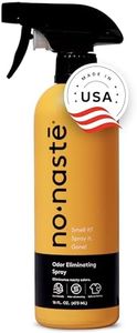 Nonaste Odor Eliminating Spray - 16 Fl Oz (Pack of 1) - Shoe Deodorizer, Yoga Mat Spray, Boxing Glove Deodorizer, Gym Bag Deodorizer, Fabric Odor Eliminator Spray - No Washing Needed, Just Spray & Go