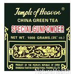 China Green Tea Special Gunpowder 1 Kilo (1000grams or 35.27 Oz) Guaranteed Authenticity by Temple of Heaven