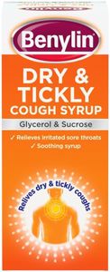 Benylin Dry & Tickly Cough Syrup, 300ml – Adult & Child Cough Relief