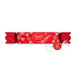 Lindt Lindor Milk Chocolate Christmas Cracker | 100g | Contains Lindor Milk Chocolate Truffles with a Smooth Melting Filling | Secret Santa Gift for Him and Her