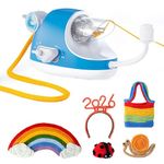 Caydo French Knitting Machine, Automatic i Cord Knitting Machine Pro, Knitting Mill iCord Knitter with Powerful 3-Speed Adjustable, Highly Efficient Knitting Wool to i-Cords for Fast DIY Craft Project