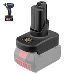 Adapter for Bosch 12V, for Bosch Professional 18V System Battery GBA 18V Batteries Convert to for Bosch 10.8V and 12V Power Tool Battery Converter,Replace Professional 10.8V 12V System Battery GBA