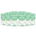 Mitchum Women Natural Deodorant Stick, Aluminium Free, Vegan, 96 percentage Natural Ingredients, Coconut, 40 g (Pack of 6)
