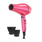 WAHL Pro Keratin Dryer – Pink Orchid, Keratin Infused Tourmaline Coated Grille, Ionic Function Reduces Static, Cool Shot Button, 3 Heat and 2 Speed Settings