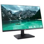 GTEK 24 Inch 75Hz Computer Monitor Frameless, FHD 1080p LED Display, Office Professional Business LCD Screen, HDMI VGA, Refresh Rate, VESA Mountable - F2407V-D03