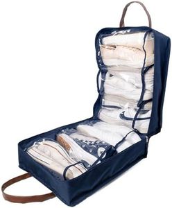 Shoe Bag for Travel, Portable Shoe Organizer, Storage Bag, Shoe Tote Bag for Women and Men (Dark Blue)