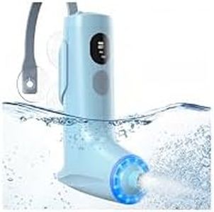 Bath Jet Spa for Tub, Wireless Bathtub Jet with Rich Bubbles, Home Spa Relaxation Device with Temperature Sensing, LED Mood Light, Portable Jet Spa for Stress Relief