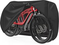 Zettum Bike Cover for 2 Bikes, 600D PU Coating Stationary Bike Covers for Outside Storage Waterproof & Heavy Duty, Outdoor Cycle Cover for eBike, Mountain Bikes, Road Bike, Beach Cruiser Bicycle Cover