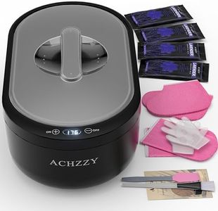 Achzzy Paraffin Wax Machine for Hand and Feet - 2000ml Paraffin Wax Warmer, Temperature and Reservation Mode, thermostatic Warmer, Nourishing and Moisturizing, Ideal for Home Paraffin Baths (Darkgray)