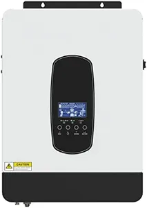 Y&H 3200W Solar Hybrid Inverter DC24V to AC230V,Off-Grid Pure Sine Wave Inverter with 80A MPPT Solar Charger+AC Charger,Max PV 3000W DC55-450V Input,fit for 24V Lead-Acid/Lithium Battery