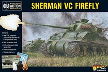 British Army Sherman Firefly Vc - 1:56 / 28mm Plastic Scale Model Tank for Bolt Action by Warlord Games - Highly Detailed World War 2 Miniatures