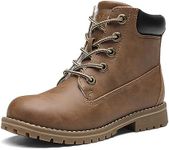 Bruno Marc Boy's Winter Snow Boots Outdoor Ankle Boots,Brown,Size 12 US Little Kid SBSB2302K