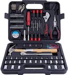 MECHMAX Home Tool Set 149 Piece with Tool Box Storage Case, for Home, Office, New House, Garage, Apartment, Dorm, College, Back to School, and as A Gift