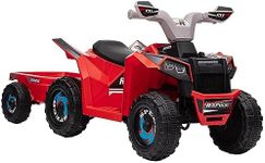 Aosom Kids ATV Quad Car with Back T