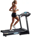 Folding Treadmill Electric with 12% Auto Incline & 15 Pre-Set Training Programs Large LCD Display Workout Running Machine Walking Jogging Running Exercise Machine for Home Office