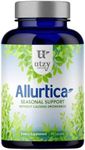 Utzy Naturals Allurtica | Herbal Supplement with Quercetin and Stinging Nettle | Seasonal Support for Adults & Kids | Non Drowsy | 40 Capsules