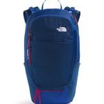 THE NORTH FACE Basin 18 Litre Technical Daypack with Rain Cover - Sternum Strap, Hiking Pole Attachment, Stash Pocket, Estate Blue/TNF Blue, One Size