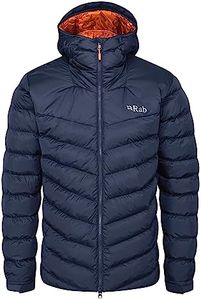 Rab Men's Nebula Pro Hooded Jacket, Lightweight & Insulated for Hiking & Mountain, Deep Ink, XX-Large