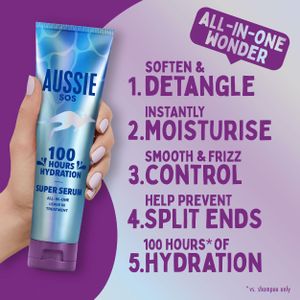 Aussie Super Serum Leave-In Conditioner 160ml – Hair Treatment