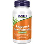 Now Foods Pygeum & Saw Palm Extract - 60 Soft-Gels