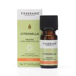 Tisserand Aromatherapy | Citronella - Organic Essential Oil | Massage Oil, Aromatherapy Oil , Skin Oil, Oil For Diffuser | 100% Pure Essential Oil - 9ml