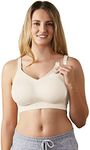 Bravado Designs Body Silk Seamless Full Cup Nursing Bra, Antique White XL