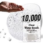 Comforder – Water Beads, Water Balls, Decorative Water Beads for Plants, Decorative Gel Balls for Vase Fillers (Clear, 10,000)