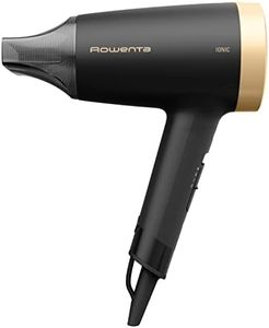 Rowenta CV1811 Express Style, Asciugacapelli, Potente, Super Compatto, Tecnologia Ionica, 2 impostazioni di velocità/temperatura, Design Ultraleggero, Nero