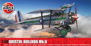 Airfix A05141 Bristol Bulldog Mk.II Classic Kit Military Aircraft, un Painted