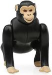 Monkey Figurine Toy, Safari Animal Figurines, Large, Realistic Zoo Animal Toys for Toddlers, Toy Monkey Plastic Figurine, Wild Animal Figure, Toy Safari Animal Playset