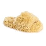 MUK LUKS Women's Orla Slipper, Yellow, Small UK