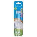 Brush-Baby Official - Babysonic Replacement Heads for Babysonic Electric Toothbrush (18-36 Month (Pack of 4)