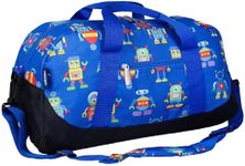 Wildkin Kids Overnighter Duffel Bag for Boys and Girls, Carry-On Size and Perfect for After-School Practice or Weekend or Overnight Travel, Patterns Coordinate with Our Nap Mats and Sleeping Bags