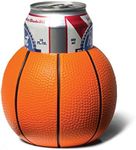 BigMouth Inc Foam Drink Kooler, Soft Sided Beer Cooler, Portable Party Beverage Holder for Soda Cans, Funny Can Cooler - Basketball