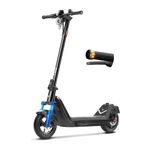NIU KQi 300P Electric Scooter Adult, All-Terrain Suspension E Scooter, 48km Long Range, Max Speed 32km/h, 900W Peak Motor, APP Control, Shock Absorption, 4 Speed Adjustable Foldable E-Scooter Black