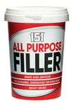 151 ALL PURPOSE FILLER WHITE 600G INTERIOR EXTERIOR USE MIXED READY TO USE