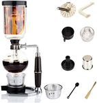 moo-1 Syphon Coffee Maker Japanese Style Vacuum Glass Siphon Pot Percolators 1-3 Cups Siphon Coffee Maker