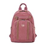 TRP0255 Troop London Classic Canvas Backpack - Small - Pink